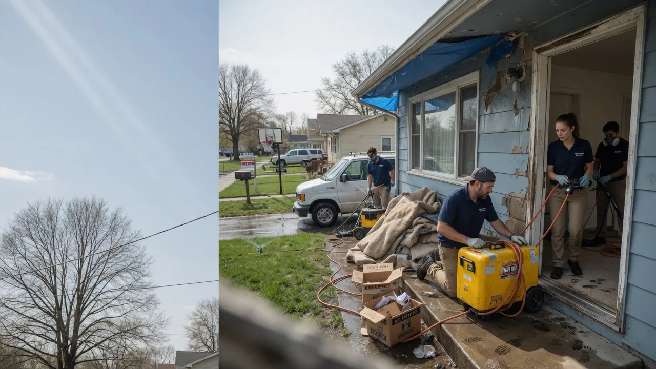 Basement Flood Cleanup in Alger, OH near me
